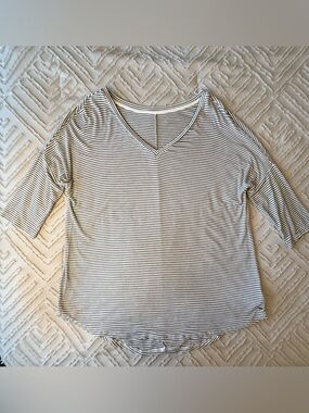 AEO Striped Black & White Jeggings T | XS